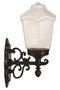 Opviq Lámpara de Pared Exterior Negra BAP-68197-BSY-M2-OP